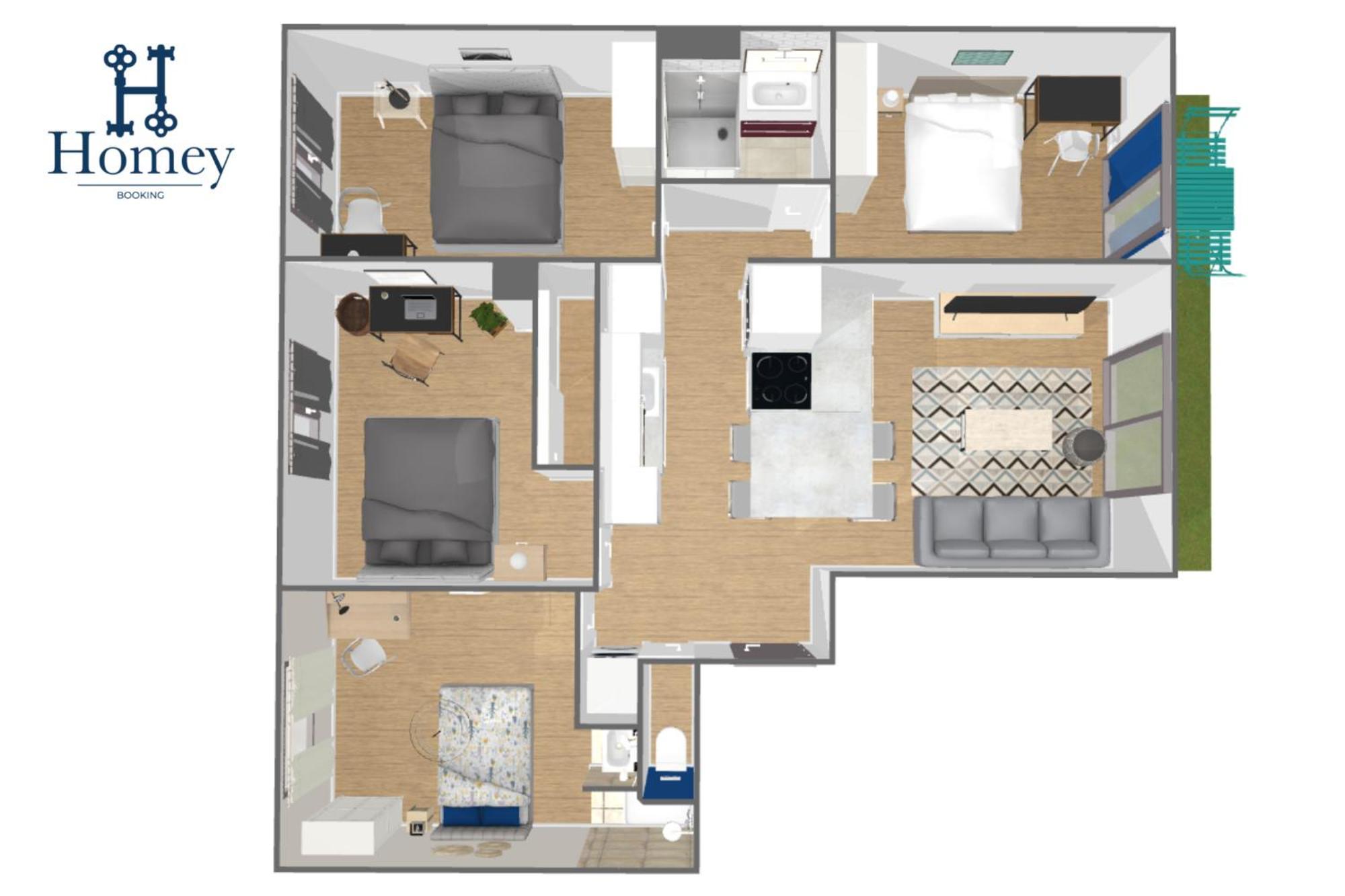 Homey La Coloc Du 40 - Colocation Haut De Gamme De 4 Chambres Uniques Et Privees - Proche Transports En Commun - Aux Portes De Geneve Annemasse Eksteriør billede